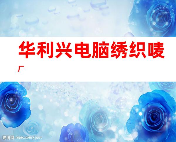 华利兴电脑绣织唛厂