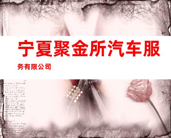 宁夏聚金所汽车服务有限公司