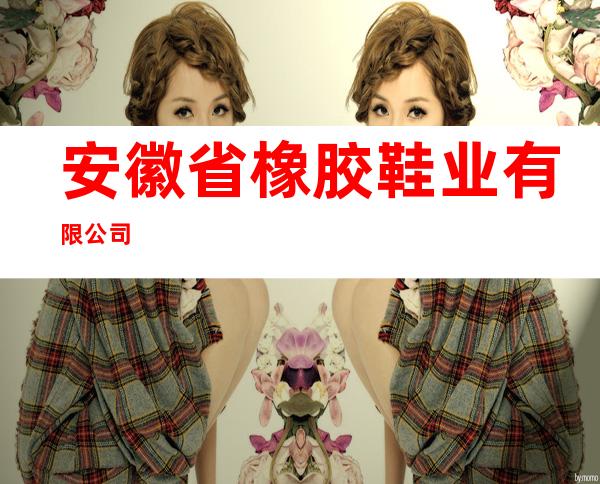 安徽省橡胶鞋业有限公司