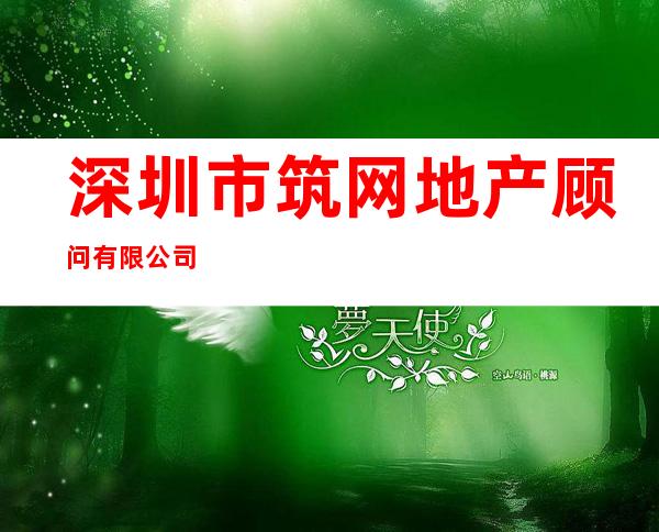 深圳市筑网地产顾问有限公司
