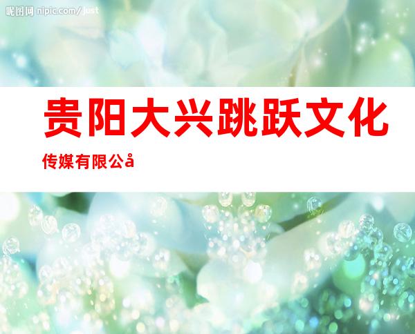 贵阳大兴跳跃文化传媒有限公司