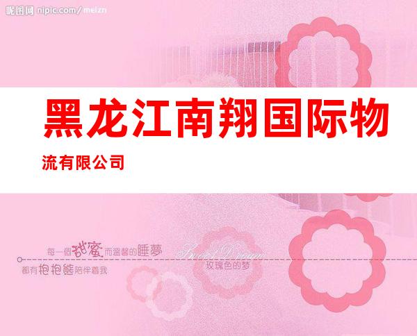 黑龙江南翔国际物流有限公司